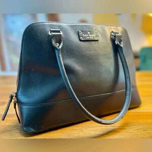 Kate Spade | Black Leather Wellesley Rachelle | Top Handle Bag | Vintage